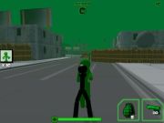 Spel Stickman zombie schieten 3D online