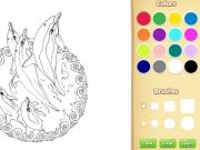 Spel Mandala kleurboek voor volwassenen online