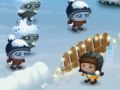 Spel Sneeuwballen met zombies  online