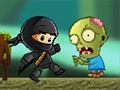 Spel Kid Ninja vs Zombies  online