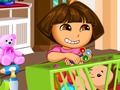 Spel Dora de baby Caring Slacking online Spel Dora de baby Caring Slacking online