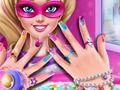 Spel Superhero pop manicure  online