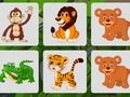 Spel Geheugen van wilde dieren online