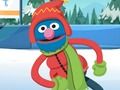 Spel 123 Sesamstraat: Grover's Winterspelen  online