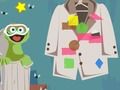 Spel 123 Sesamstraat: Oscar's Junk My Jacket  online