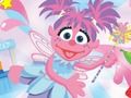 Spel 123 Sesamstraat: Abby's Smoothie Maker  online