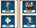 Spel Tegenover de match van de foto  online