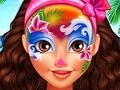 Spel Oceanië Princess Moana Face Art  online