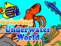 Spel Kleurplaten onderwaterwereld  online