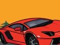 Spel Lamborghini Kleurboek  online