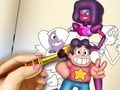Spel Steven Universe: kleurboek online Spel Steven Universe: kleurboek online