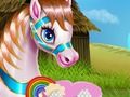 Spel Regenboogtaart voor pony  online