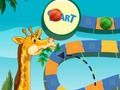Spel Dobbelspel met giraffe  online