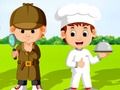 Spel Kinderen en beroepen  online