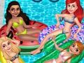 Spel Prinses Pool Party drijft  online