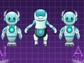 Spel Robots: geheugenkaartmatch  online