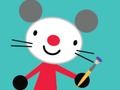 Spel Arty Mouse & Vrienden kleurboek  online
