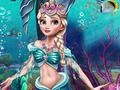 Spel Elsa Zeemeermin versus prinses  online