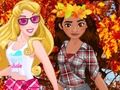 Spel Prinses herfst washandjes  online