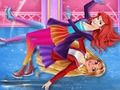 Spel Winter schaatsen  online