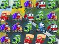 Spel Cartoonvrachtwagens Match 3  online