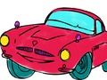 Spel Kleurplaten voor raceauto's  online
