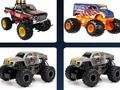 Spel Monster Trucks-geheugen  online