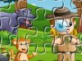 Spel Jungle ontdekkingsreizigers puzzel  online