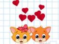 Spel Hallo Cats Love Story  online