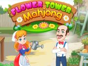Spel Bloemtoren Mahjong online
