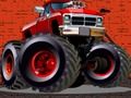 Spel Crazy Monster Trucks Puzzle online