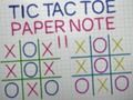 Spel Boter Tac Toe Paper Opmerking II  online