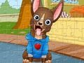 Spel Schattige puppy-puzzel  online