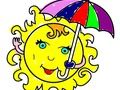 Spel Zomer kleurplaten  online