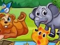 Spel Dierlijke puzzel kinderen spelletjes online