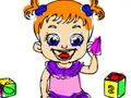 Spel Back to School: Baby Doll Coloring online