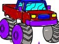 Spel Back to School: Monster Truck Coloring online