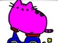 Spel Terug naar school: schattige katten kleurplaten online