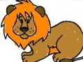 Spel Back to School: Lion Color Book online