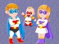 Spel Super Hero Family Jigsaw online