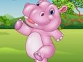 Spel Hippo puzzel  online