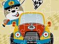 Spel Racing Cartoons Jigsaw online