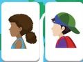Spel Geheugen voor reizende kinderen  online