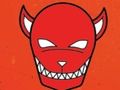 Spel Halloween masker kleurboek  online