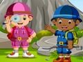 Spel Kinderen die verborgen sterren kamperen  online