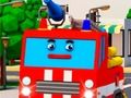 Spel Brandweerwagen puzzel  online