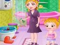Spel Baby Hazel Badkamerhygiëne online Spel Baby Hazel Badkamerhygiëne online