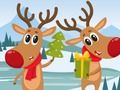 Spel Kerst herten puzzel  online