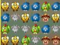 Spel Grappige dieren Match 3  online