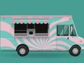 Spel Food and Delivery Trucks Puzzel  online